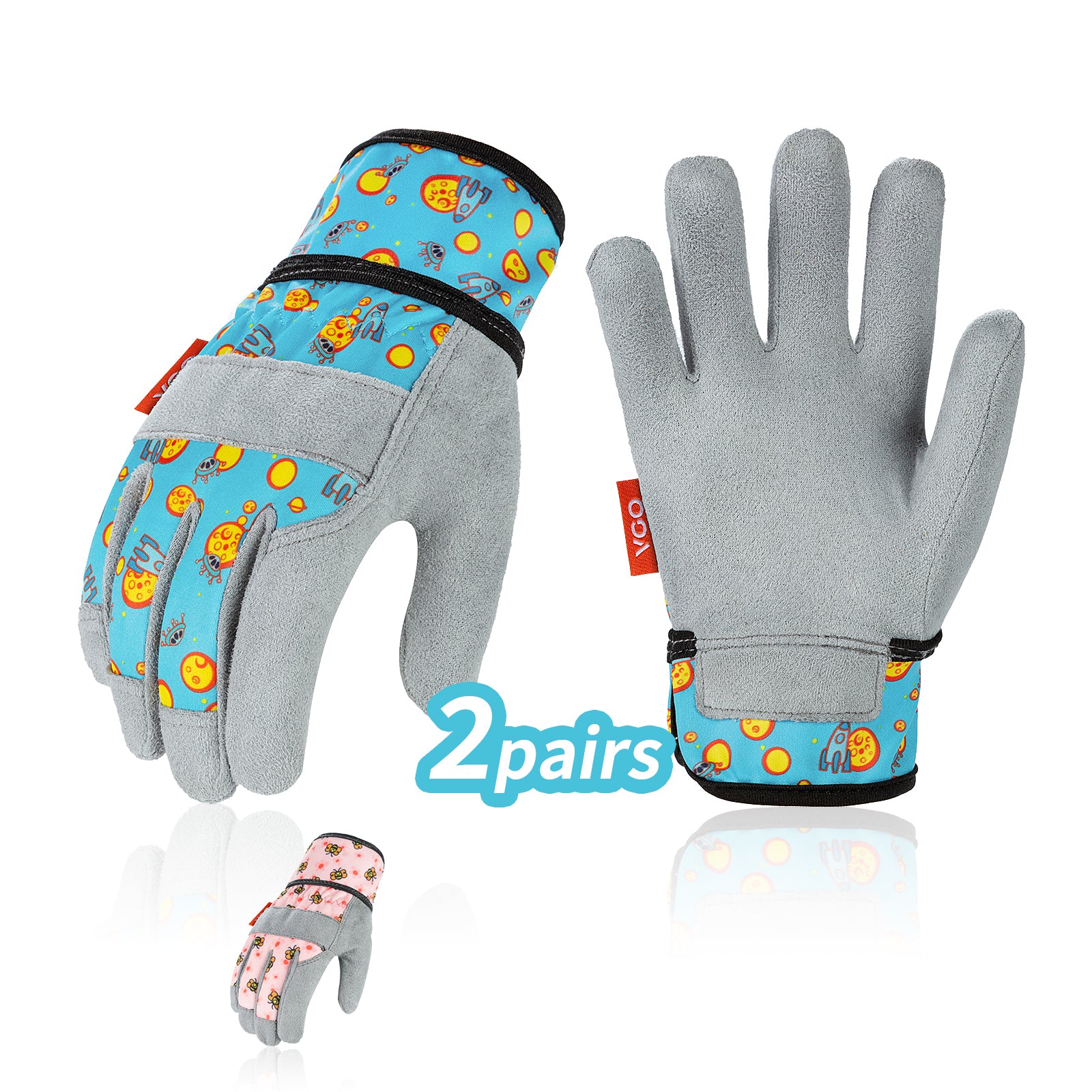 Kids Gardening Gloves Boys Girls Childrens Hand Protection Outdoor Grip  Plant 5056175938117