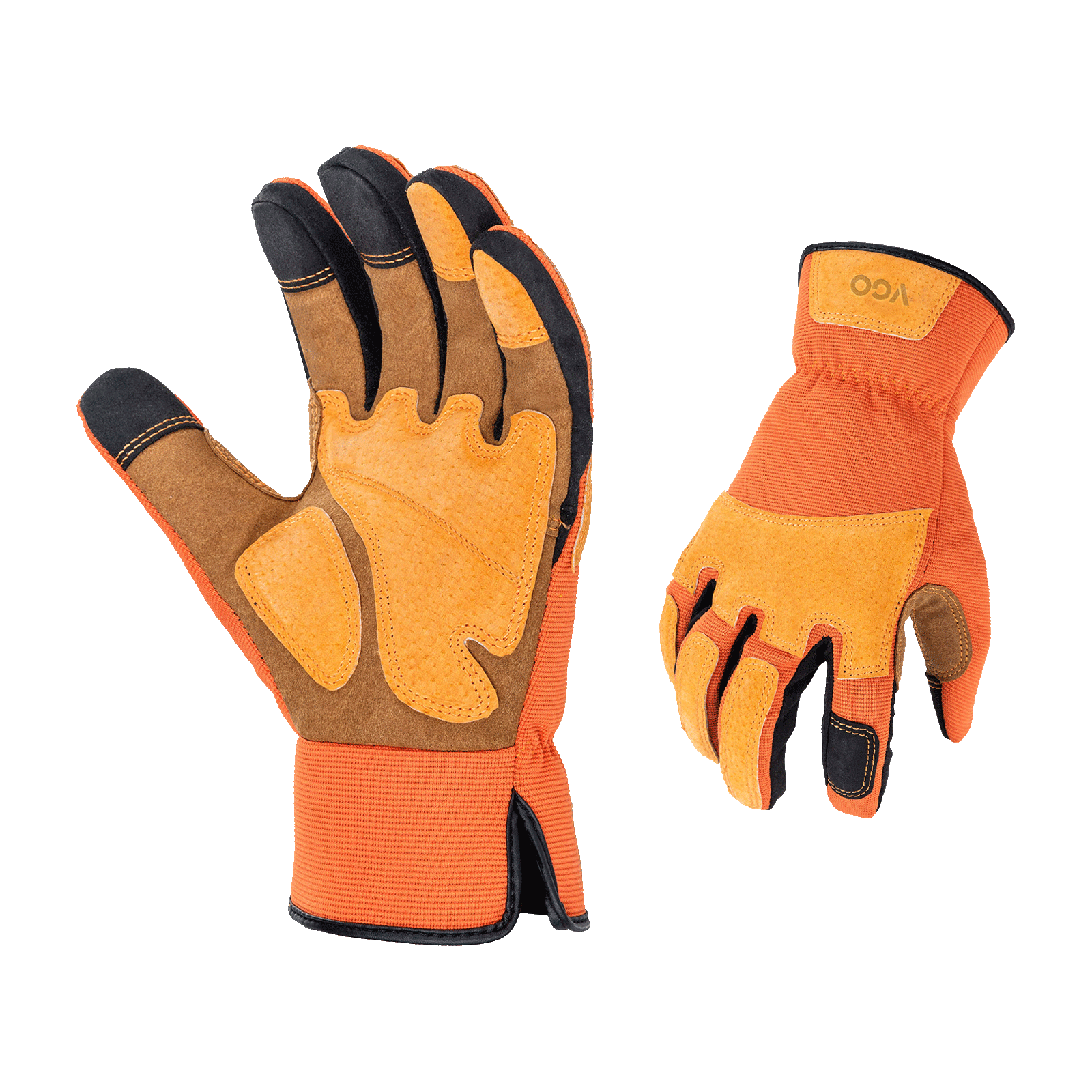 Copper Tech Gloves MMP04BK Copper Tech Master Pro Workman/Mechanics Gloves, Extra Large, Black