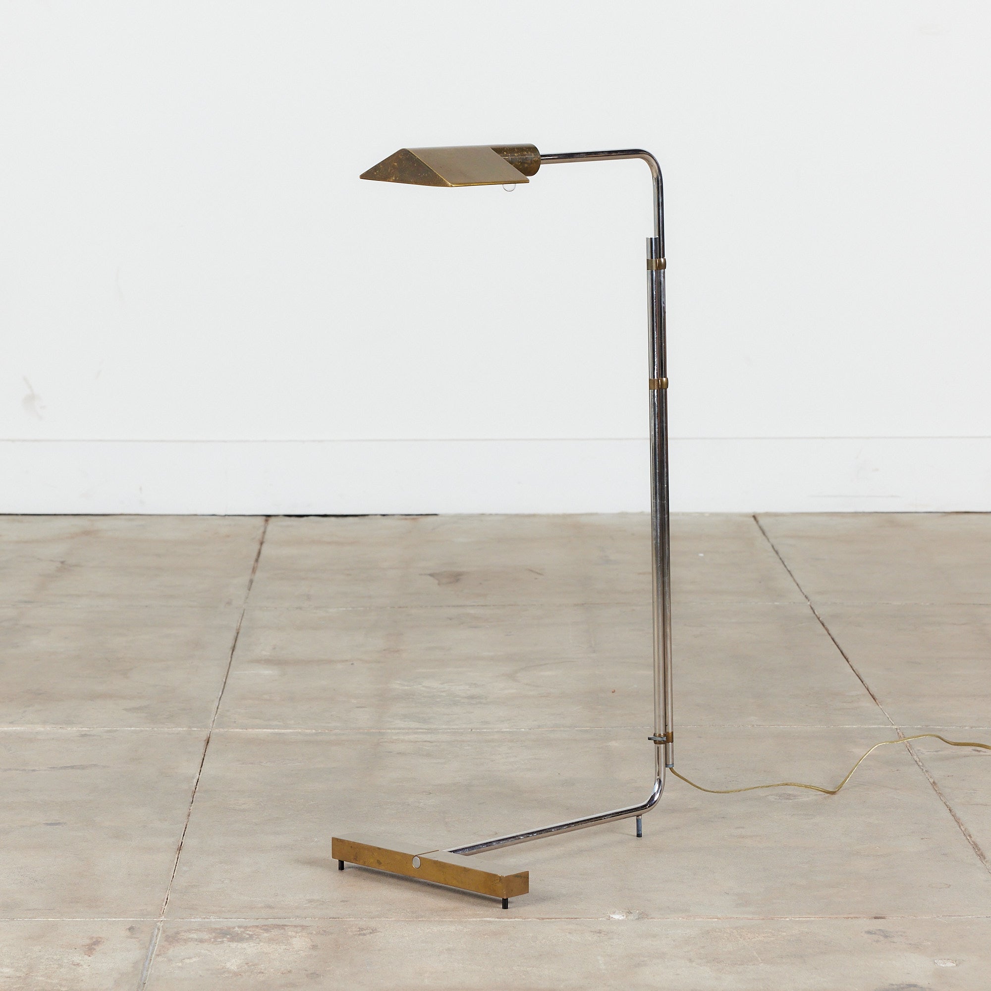 Koch + Lowy Brass Floor Lamp – VILLA