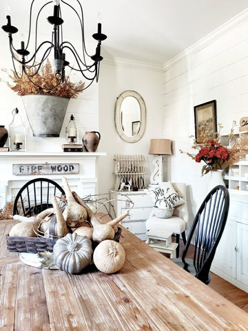 Faded and Muted Fall Neutral Home Decor