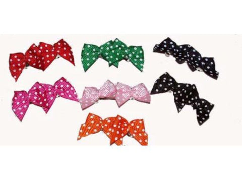 Polka Dot Barrettes