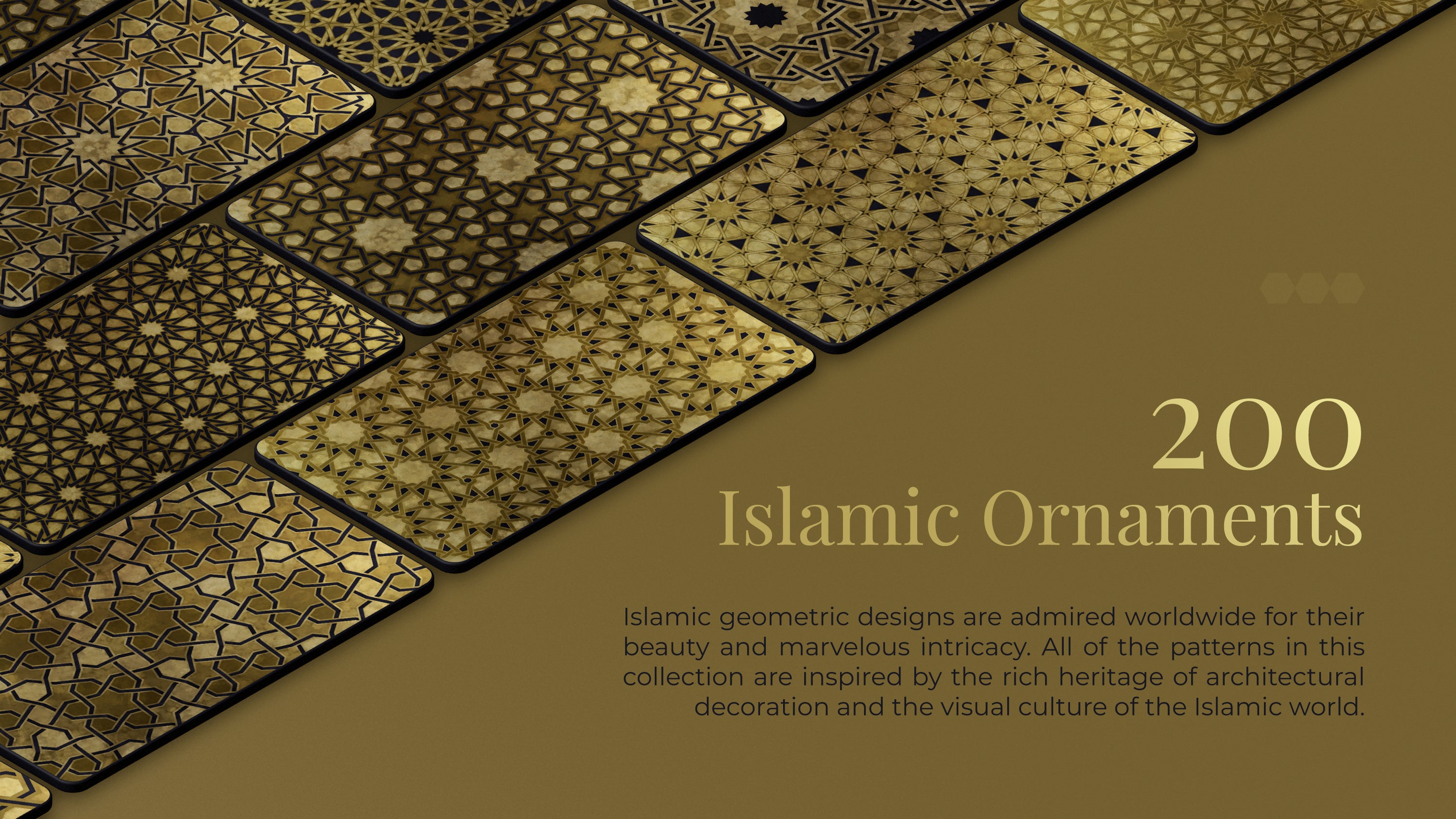 Download 200 Islamic Ornaments Collection Samolevsky