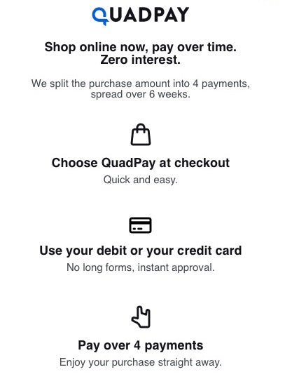 QUADPAY HOW IT WORKS