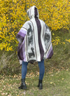 Soft Elegant Alpaca Wool Poncho Cozy Andean Fashion