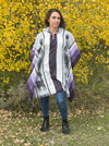 Soft Elegant Alpaca Wool Poncho Cozy Andean Fashion