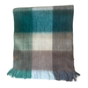 Cozy Luxurious Artisan Patchwork Alpaca Fiber Scarf