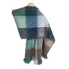 Cozy Luxurious Artisan Patchwork Alpaca Fiber Scarf