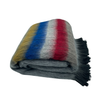 rustic cozy alpaca fiber blanket