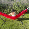 Outdoor Summer Ethnic Hammock With Tassels Backyard Home Gift