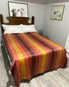 Colorful Boho Andean Alpaca Fiber Blanket Home Accessories