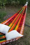 colorful summer hammock