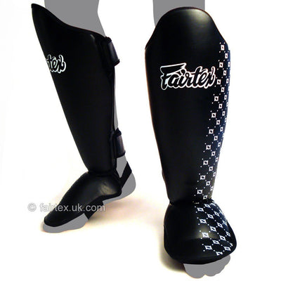 Fairtex Shin Guards - Competition Black | FightstorePro | Reviews