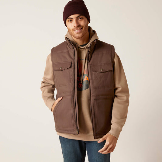 Ariat Men's Grizzly Canvas Cub Vest XL