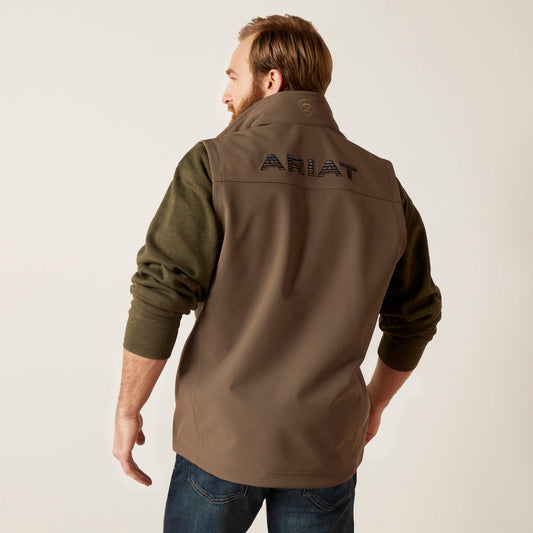 Ariat Men's Chestnut Grizzly 2.0 Canvas Concealed Carry Vest Medium