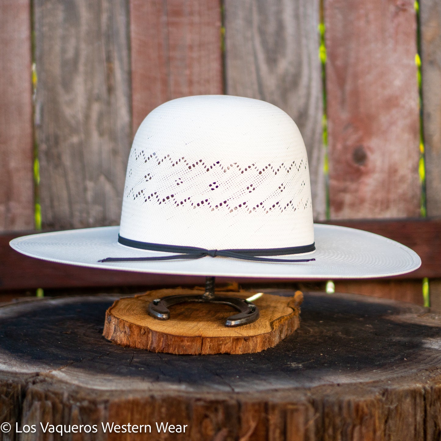 Rodeo King Aztec Straw Hat Regular Crown White – Los Vaqueros Western Wear
