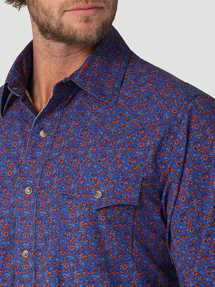 Men's Wrangler® Retro® Premium Long Sleeve Shirt – Los Vaqueros Western Wear