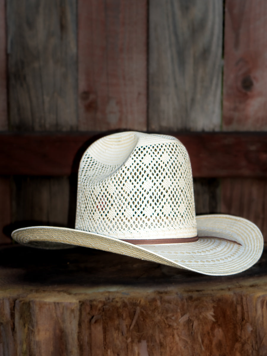 Valtierra Straw Hat Tall Crown Diamante Tan White – Los Western Wear