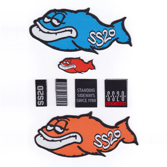 SS20 Toxic Fish Patch - Blue – weareSS20