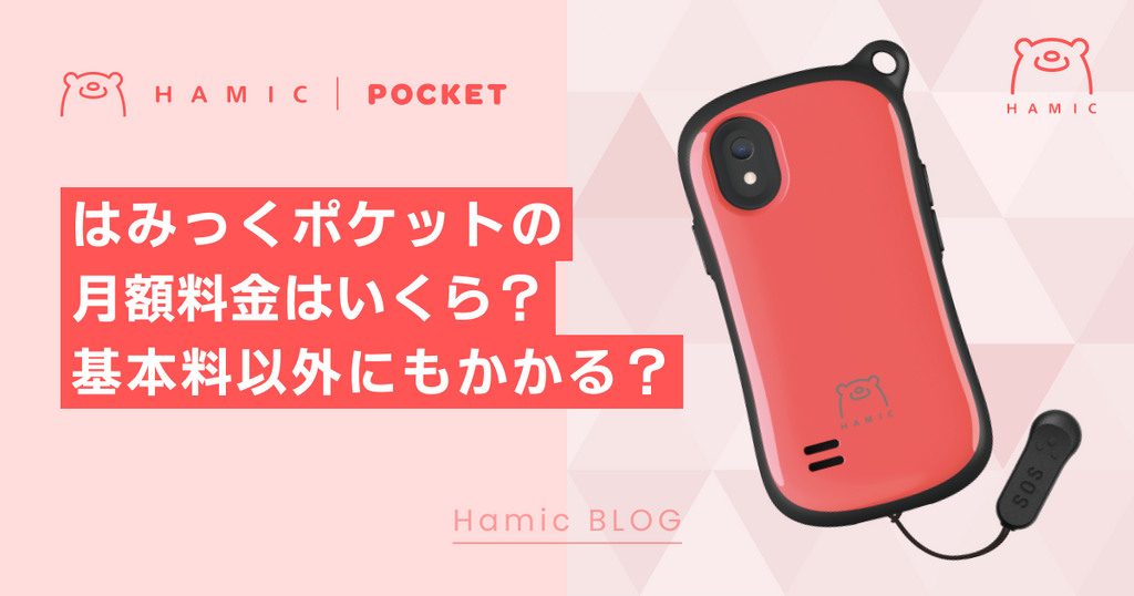 ????HAMIC POCKET ピンク