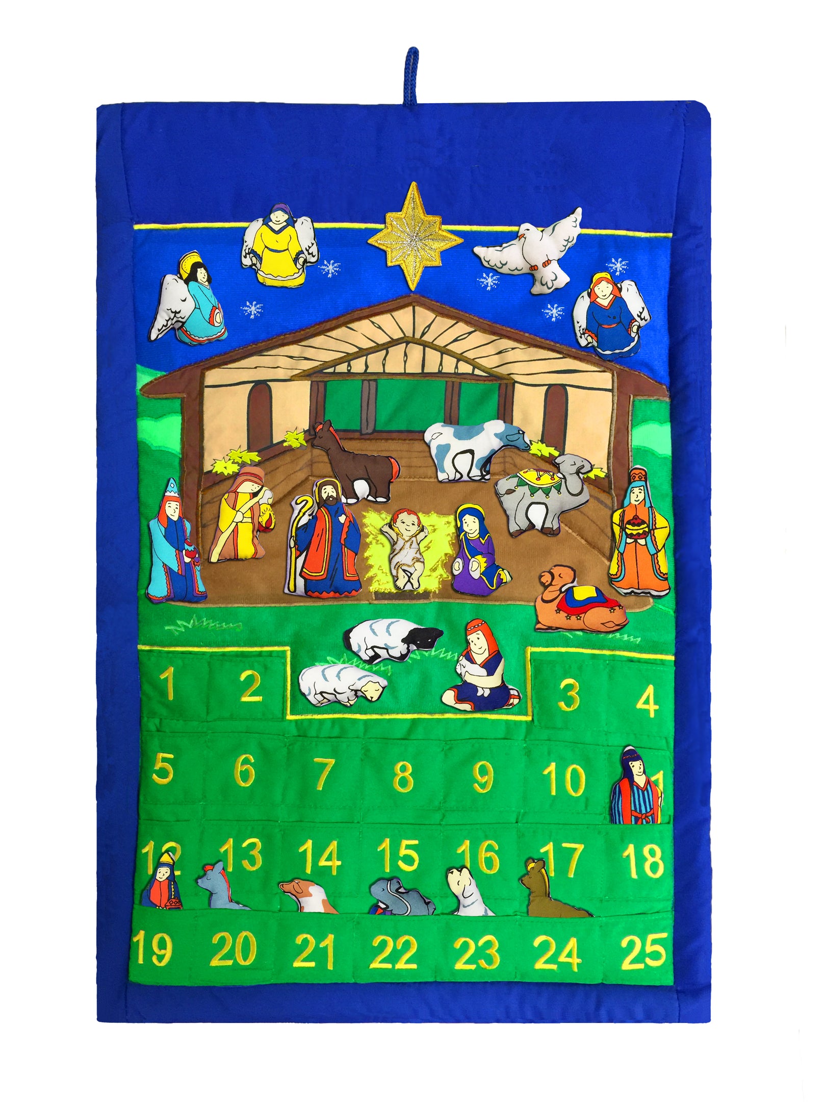 Nativity Manger Advent Calendar Pockets of Learning