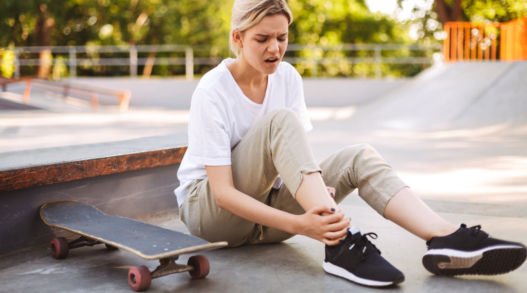 a-skateboarder-with-an-injured-ankle