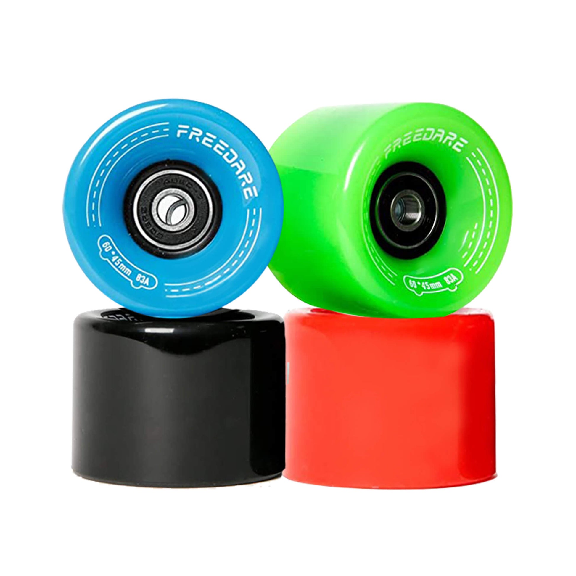 Factuur dictator vasthouden Freedare Assorted Colors 60mm 83A Skateboard Wheels（Set of 4） –  FREEDARESPORT