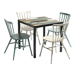 Extrema Driftwood & Spin Dining Set