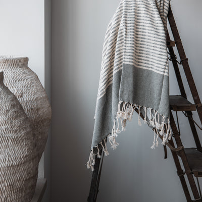 Organic Turkish (Hammam) Lagoon Towel – Stray & Wander