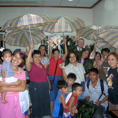 Gift recipients in the Philippines 