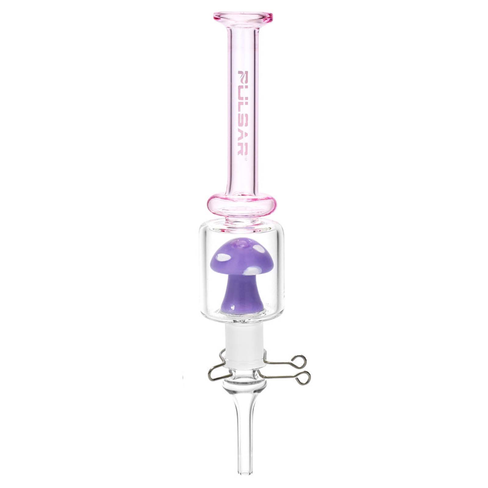 5 Clear Nectar Collector With Titanium Tip - Mushroom New Orleans