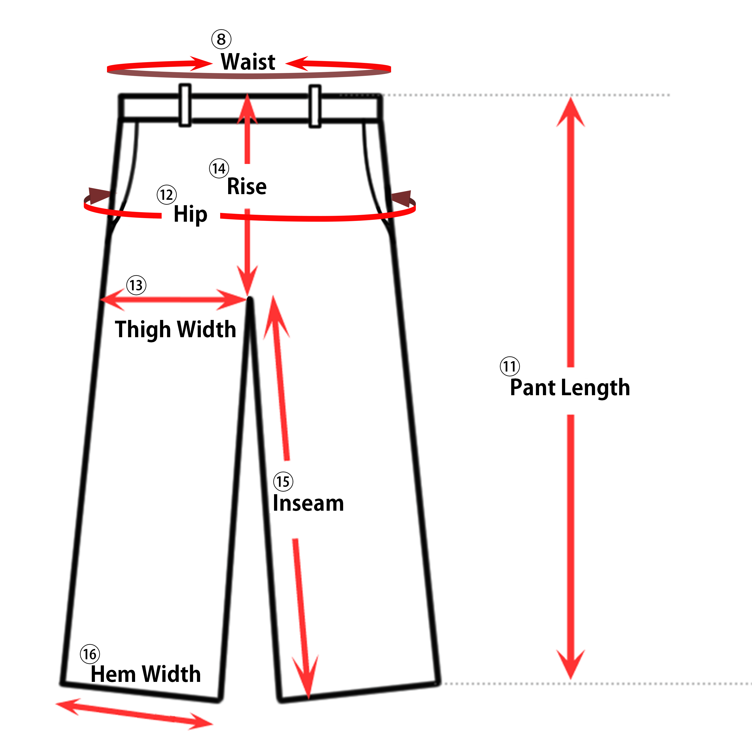 how to shorten pant length