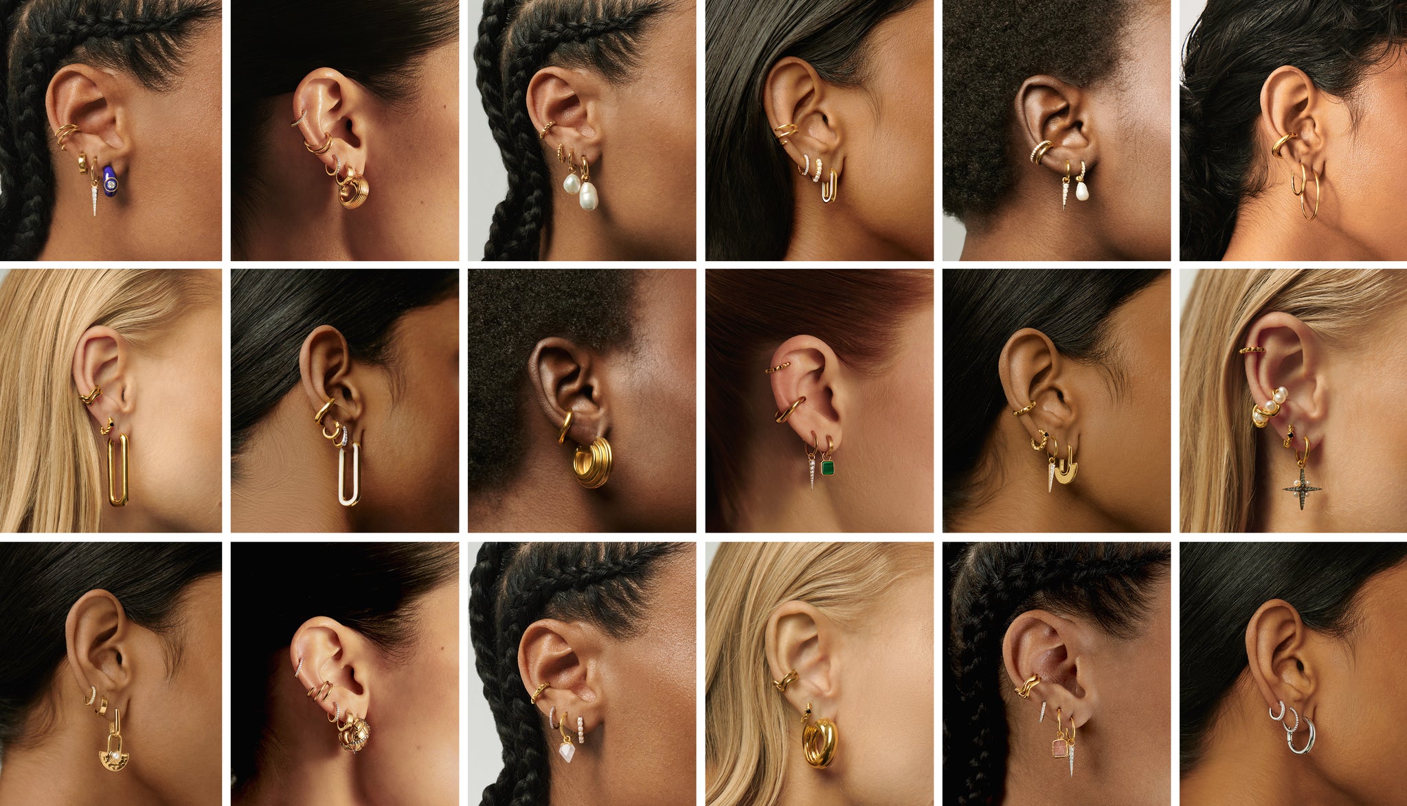 Amazon.com: Fomissky Thick Ear Cuffs for Non Pierced Ears 2 Size Per Set,  Unique Ear Cuff Conch Earrings Gold Plated Boho Jewelry: Clothing, Shoes &  Jewelry