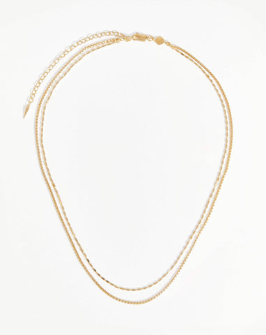 Missoma Mariner Long Chain Necklace | Silver Plated