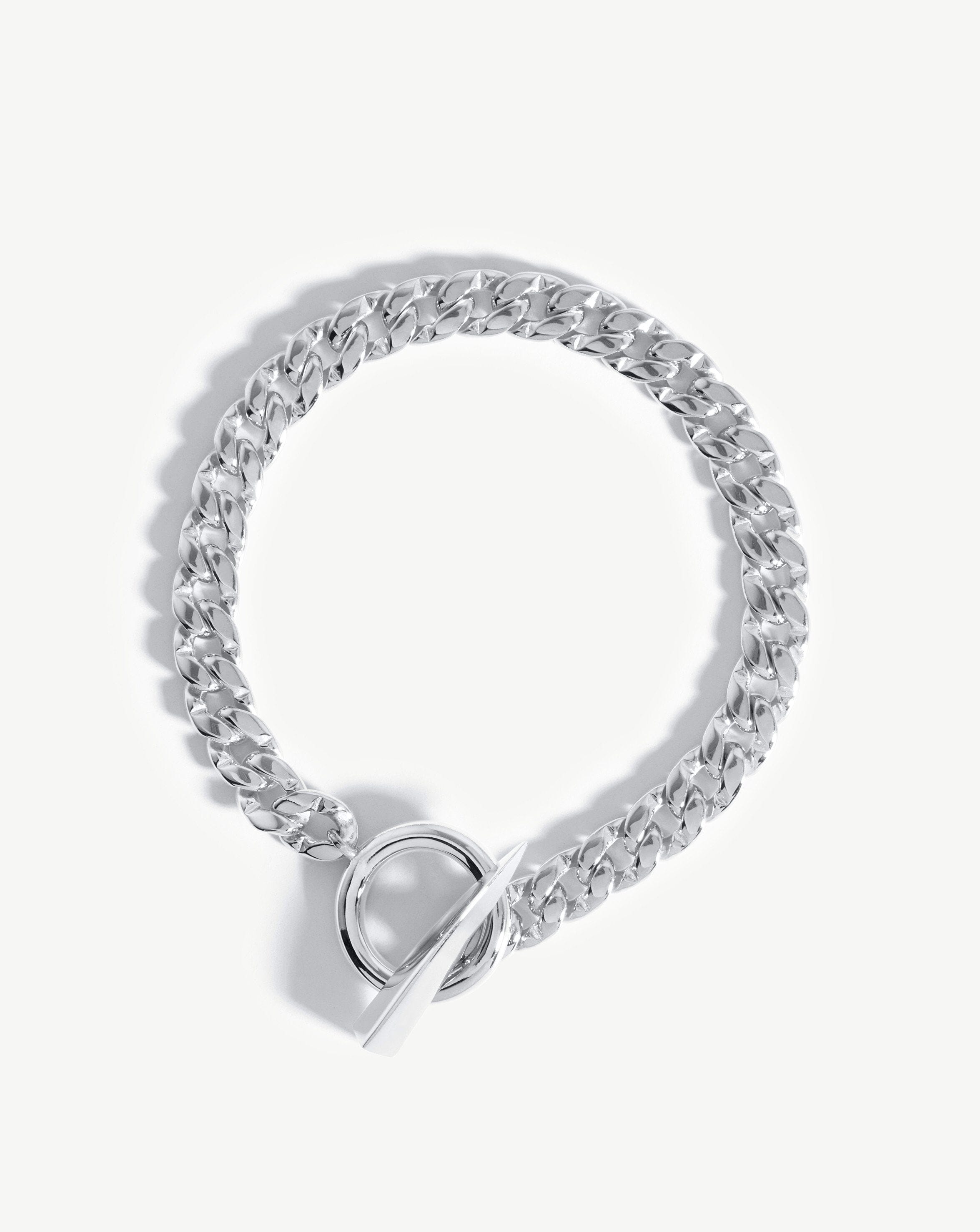 Claw T-Bar Chain Bracelet