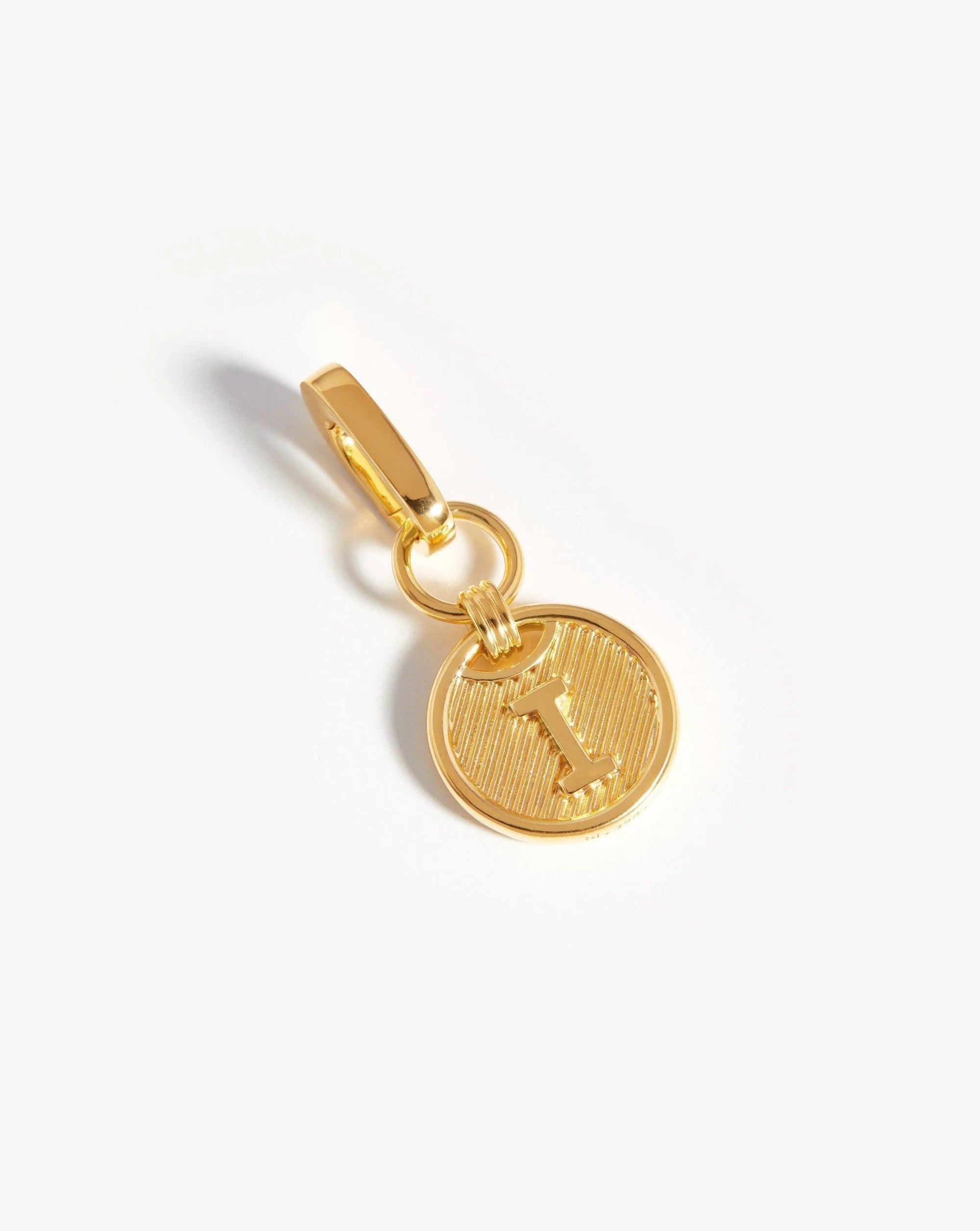 Clip-On Initial Pendant - Initial I