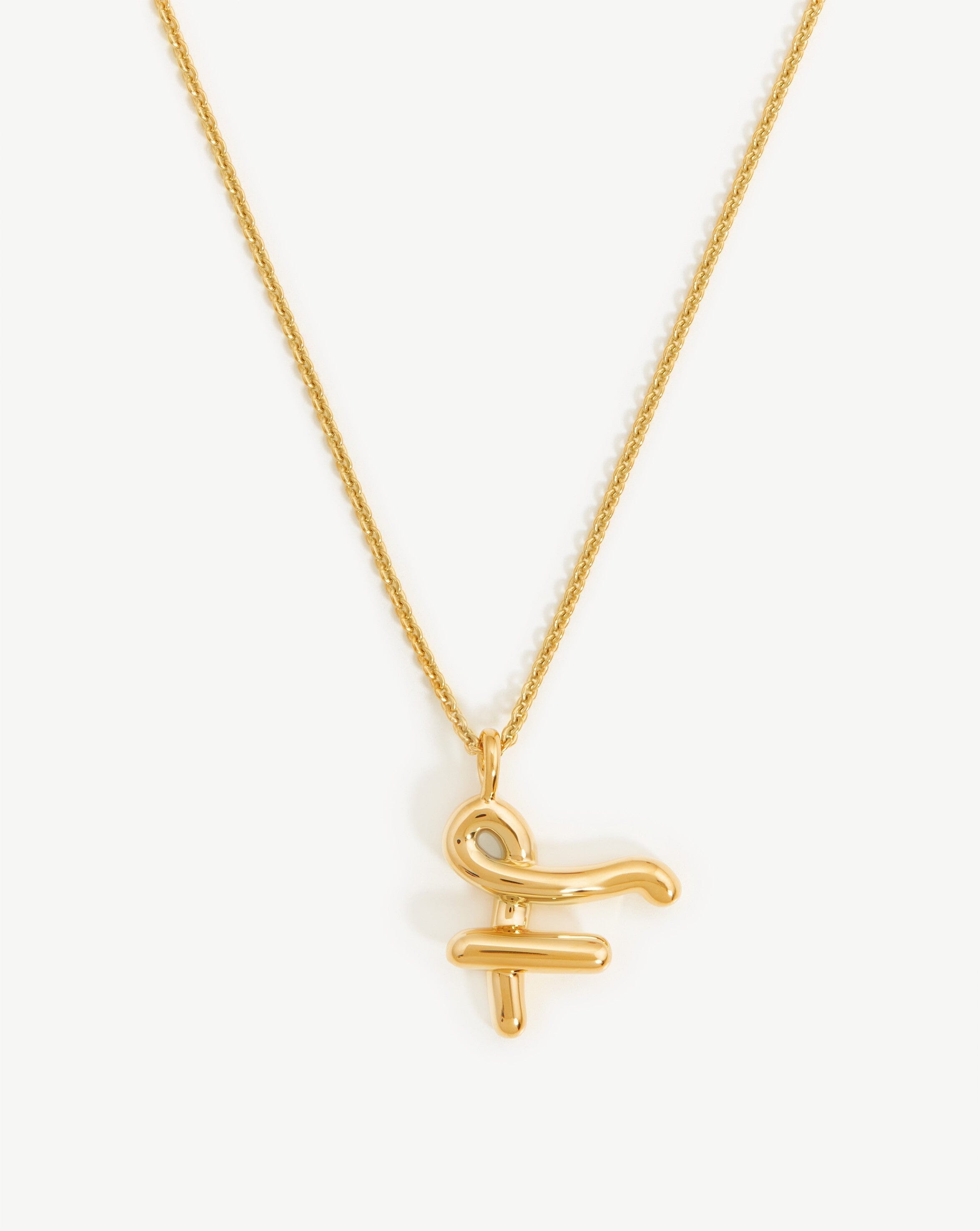 A to J Letter Pendant Nekclace – Cloxxa