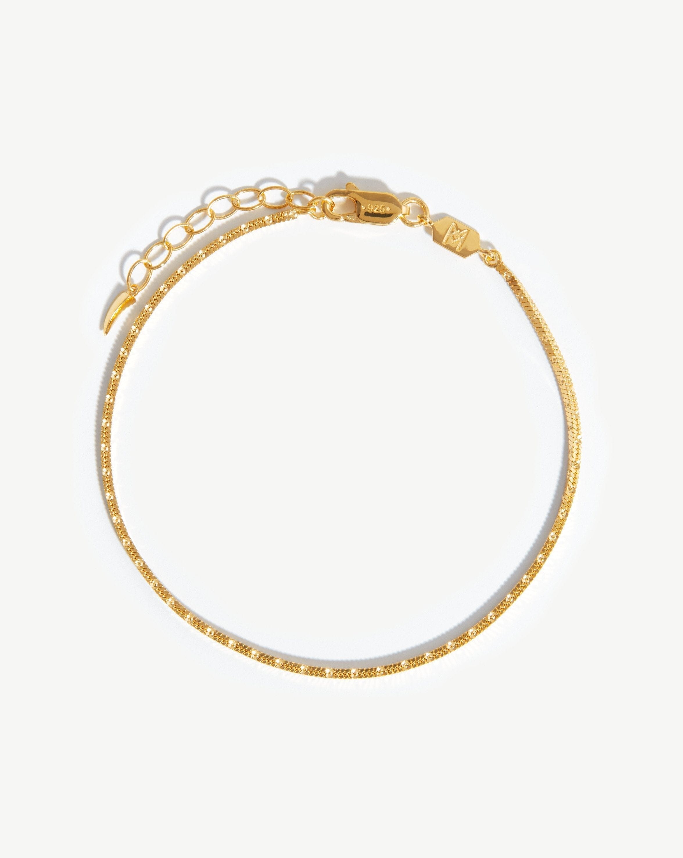 Dotted Snake Chain Bracelet