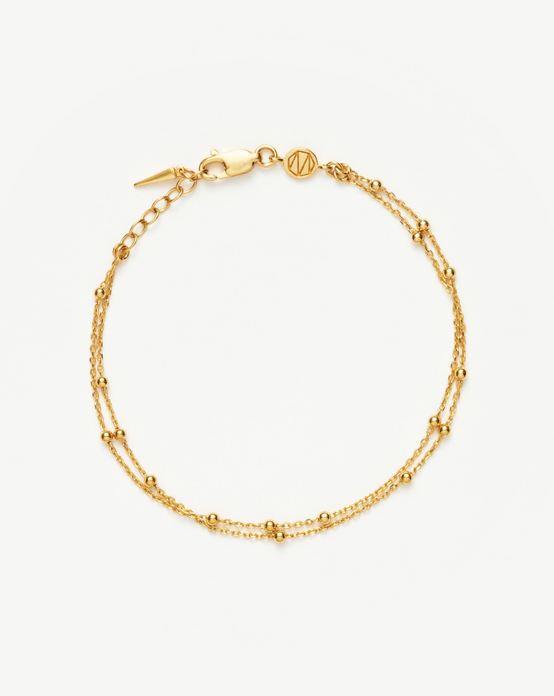 Savi Vintage Link Double Chain Bracelet