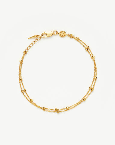 Brass 18k Rose Gold Infinity Chain Bracelet For Women – ZIVOM