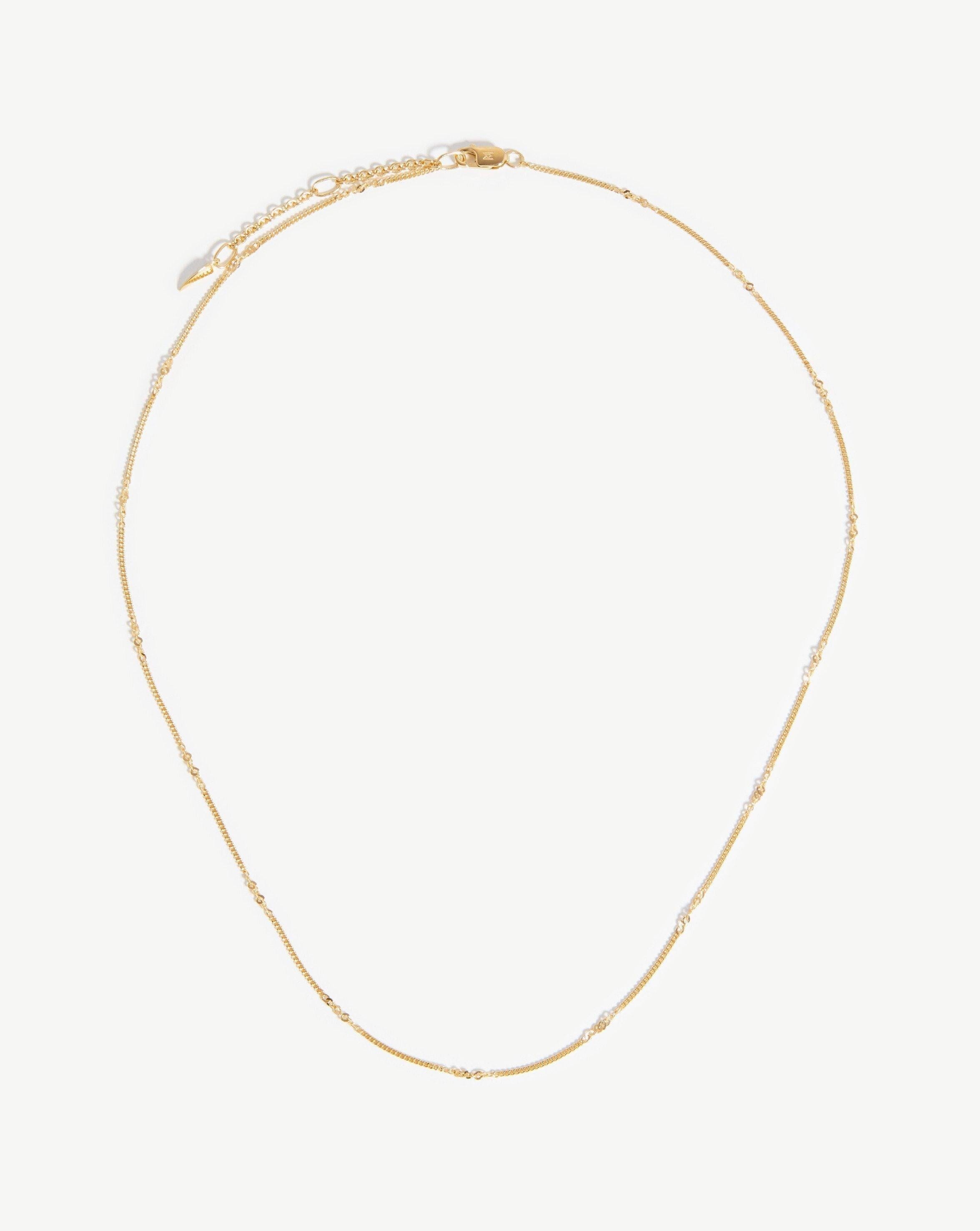 Missoma Twisted Chain Choker 18ct Gold Plated Vermeil