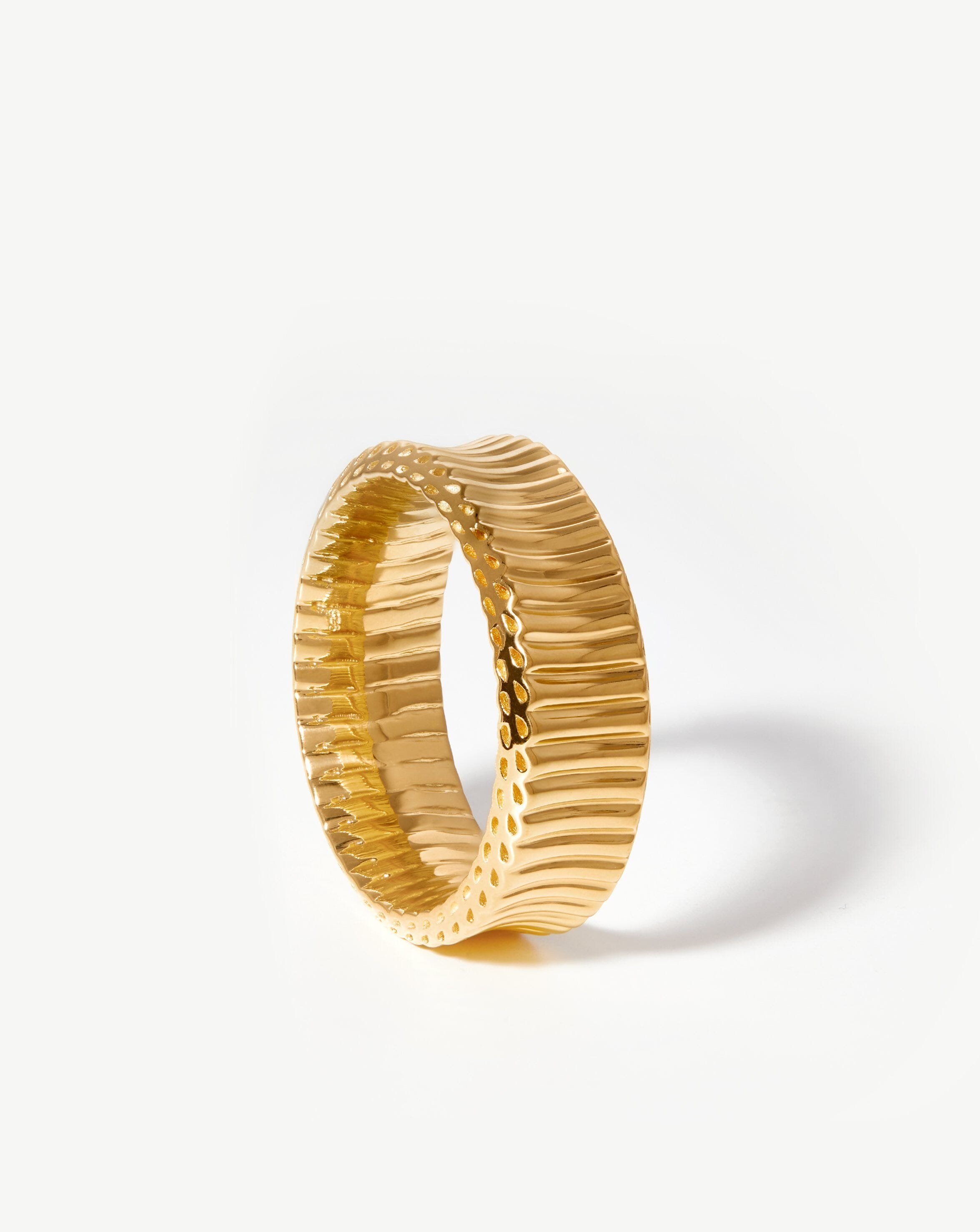 Frill Ring | 18ct Gold Vermeil