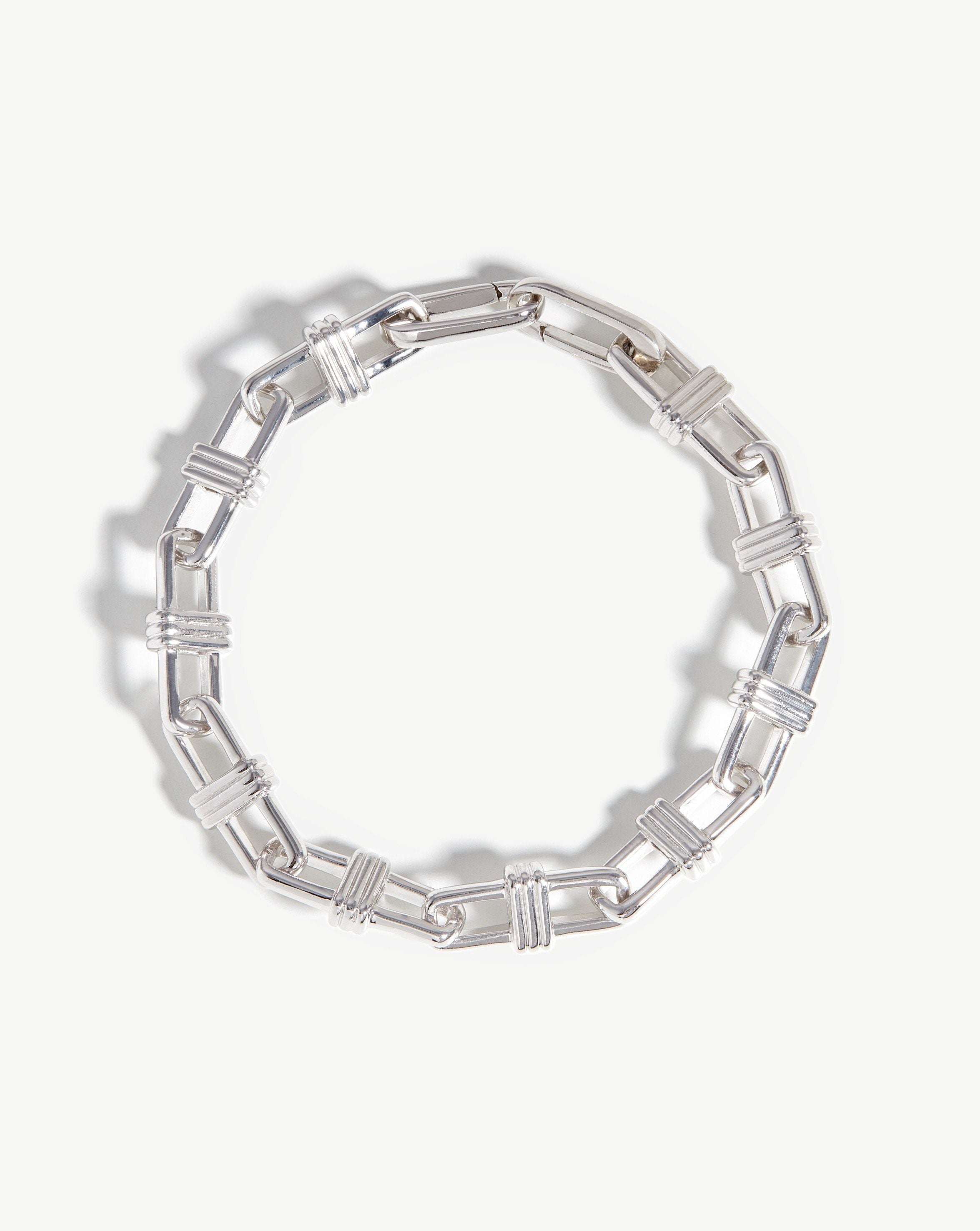 Fused Chunky Ridge Chain Bracelet