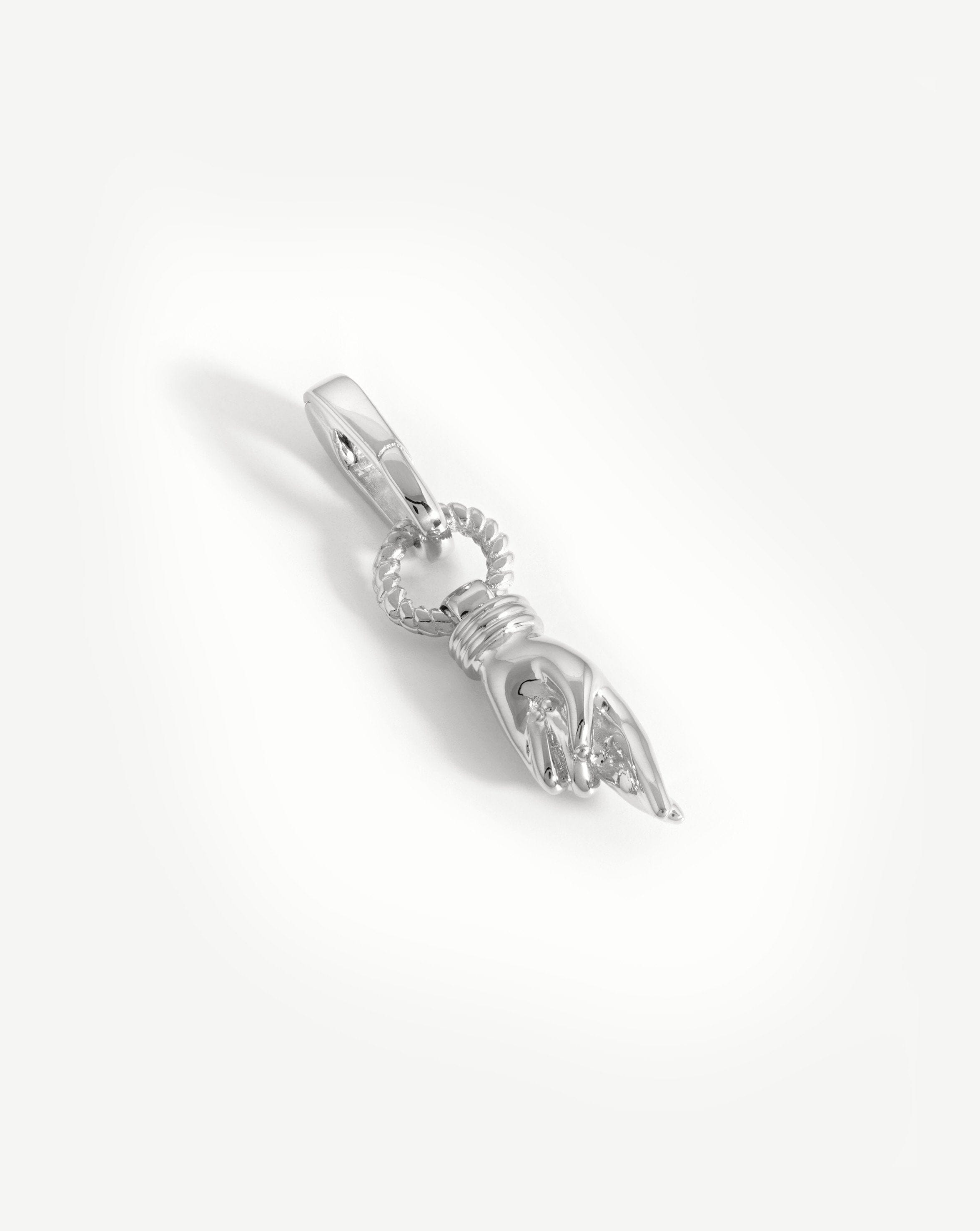 Good Luck Clip-On Pendant | Silver Plated