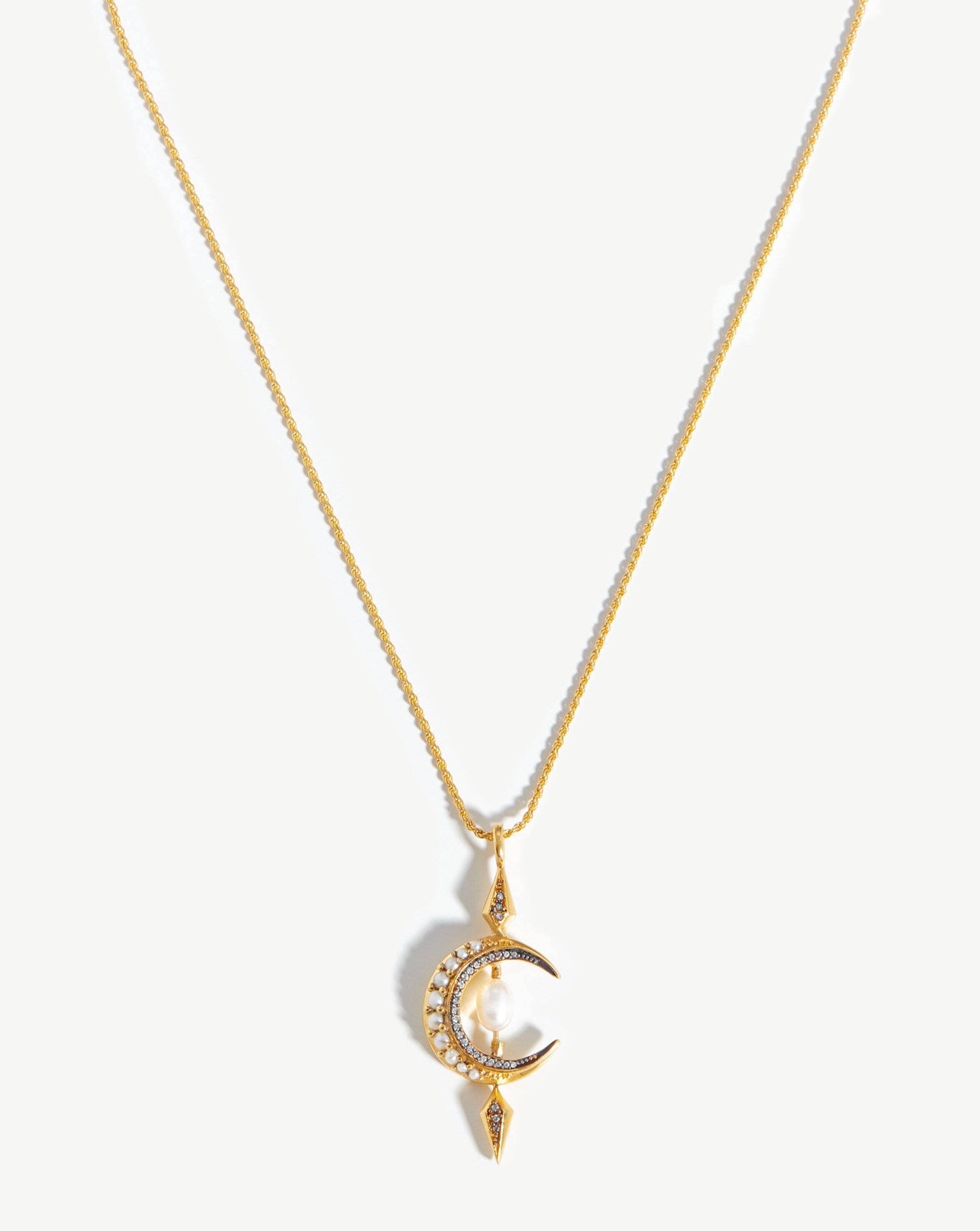 Gold Double Chain Necklace  Monte Carlo by Oomiay – Oomiay Jewelry