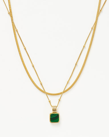 Revamped LV Gold Square Necklace – Miss Texas Beauty Boutique