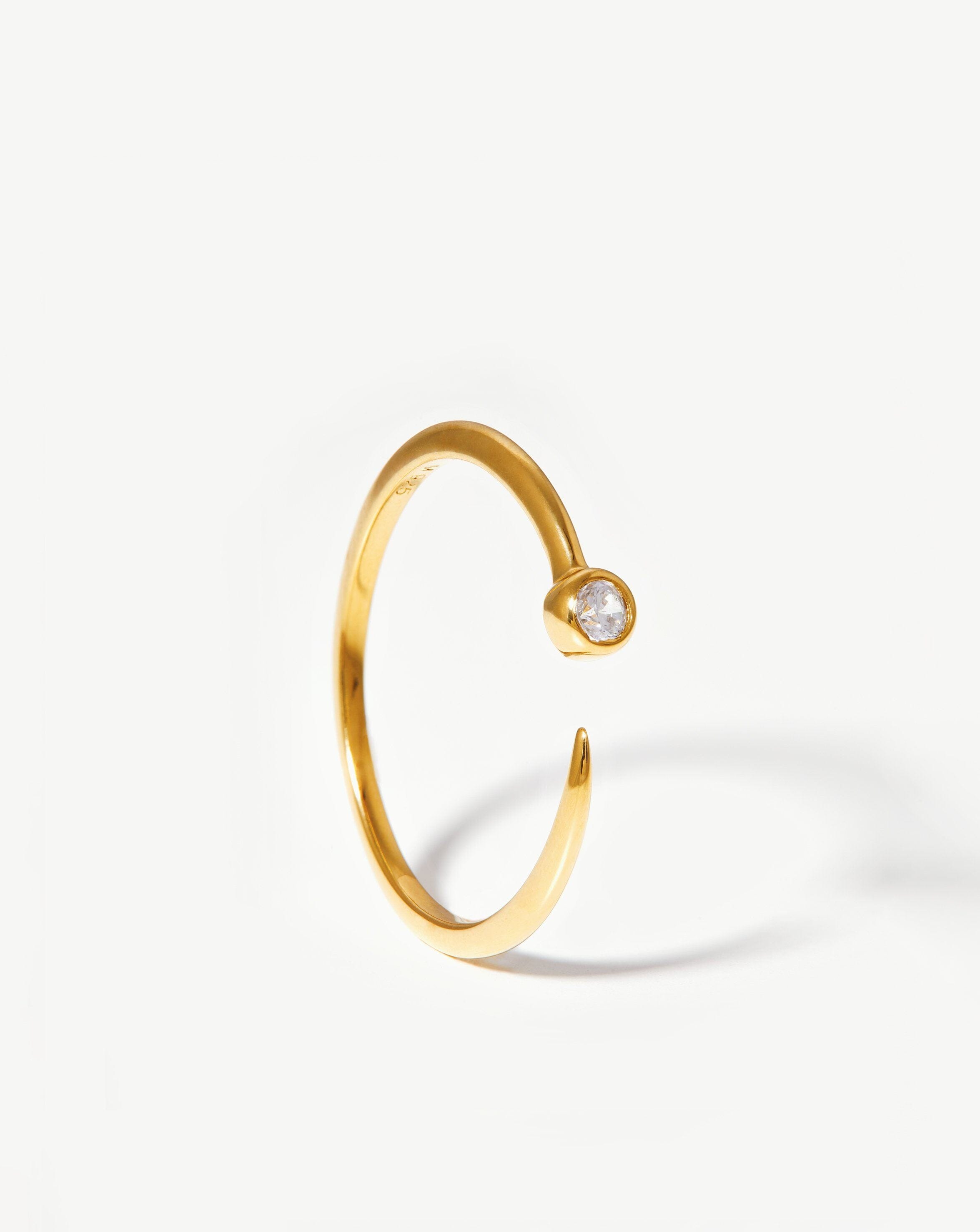 Interstellar Ring | 18ct Gold Vermeil/Cubic Zirconia