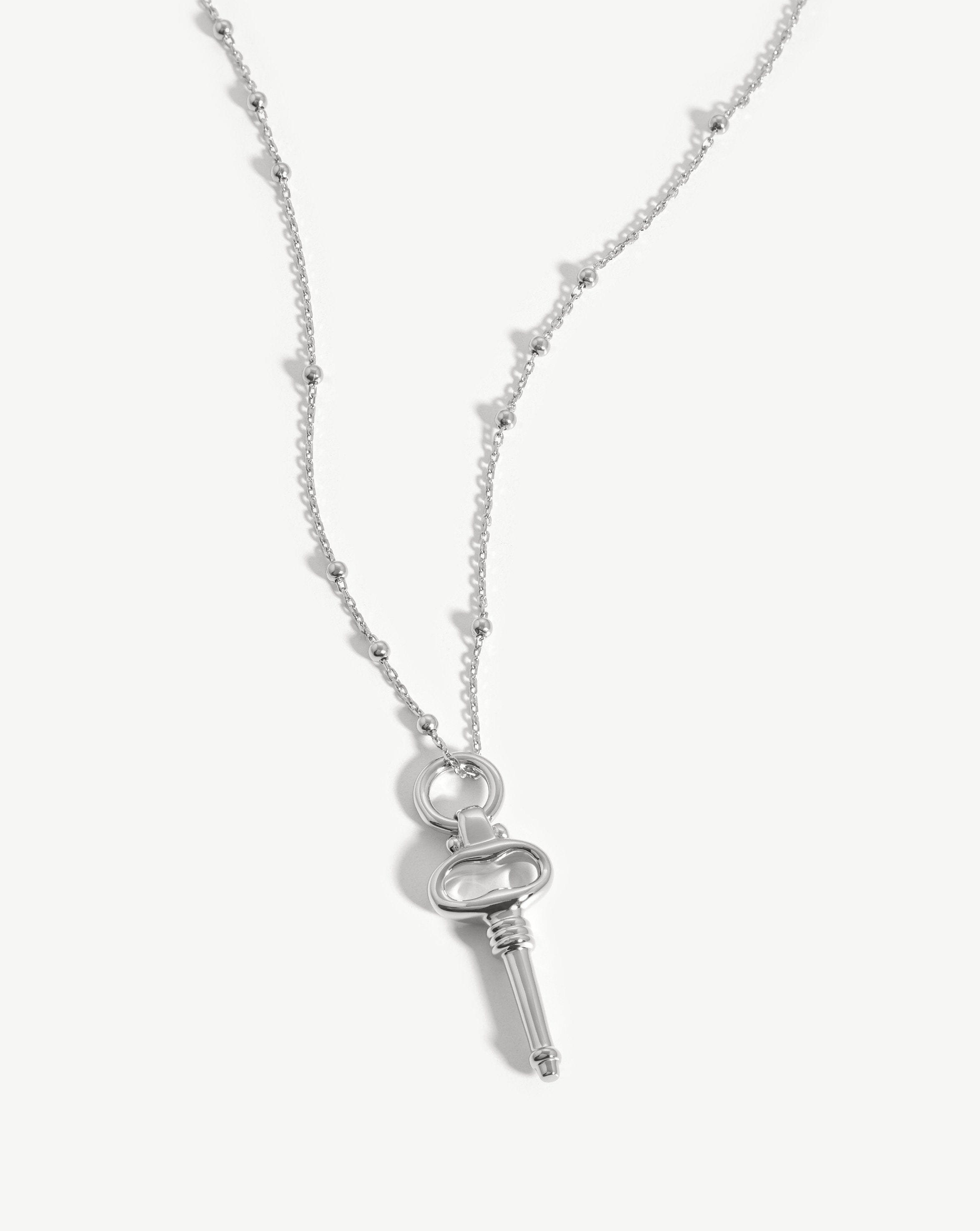 Key Charm Necklace