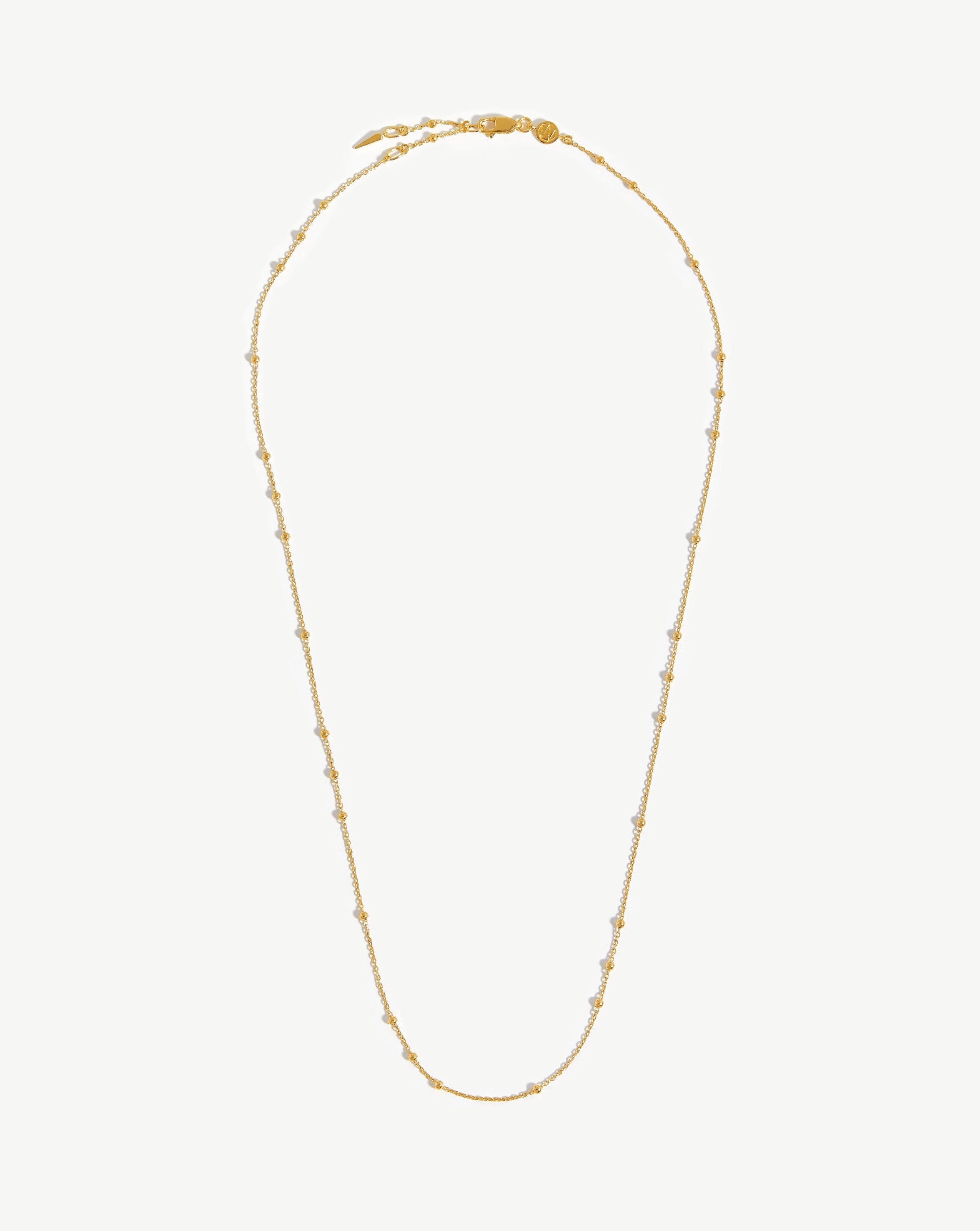 String Long Chain Necklace