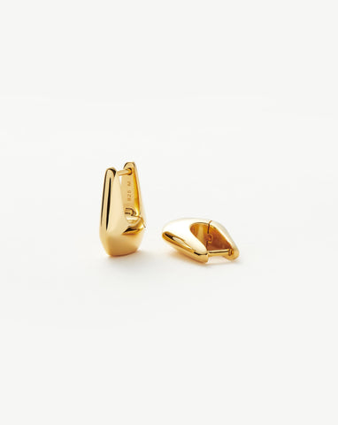 Estella Bartlett - Minimalist Cutout Rainbow Stud Earrings - Gold Plat –  Lilac Rose