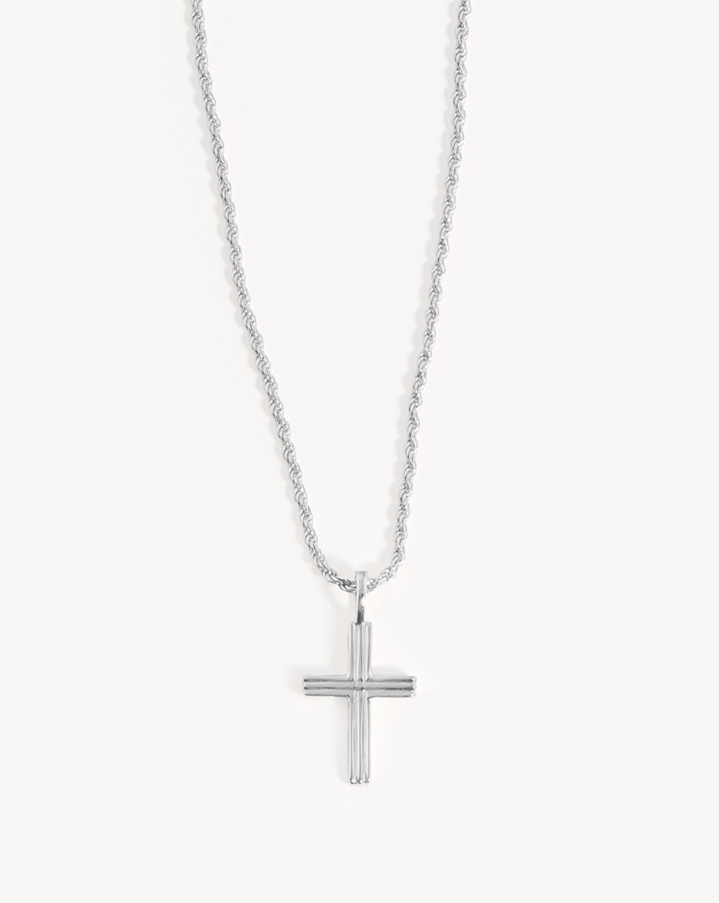 Lucy Williams Classic Cross Long Necklace